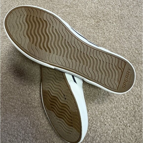 Sperry Womens White Crest Twin Gore Boat Shoes Sneakers Slip-On Size 9.5 NEW - Picture 3 of 7